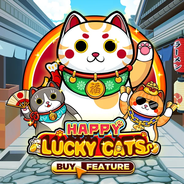 Microgaming : Happy Lucky Cats - BIROPAY28